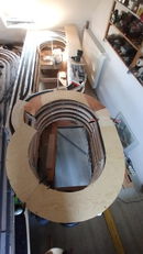 Das Holz für den Wendel zugeschnitten.