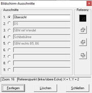 Bildschirm-Ausschnitte