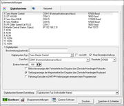 Systemeinstellungen Digitalsysteme