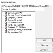 FAM Automtik Auswahl