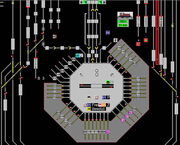 BW mit der Drehscheibe
